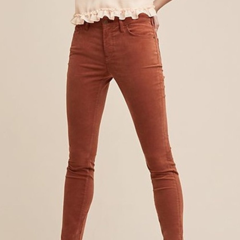 Pilcro and the Letterpress - Rust - Skinny Jeans